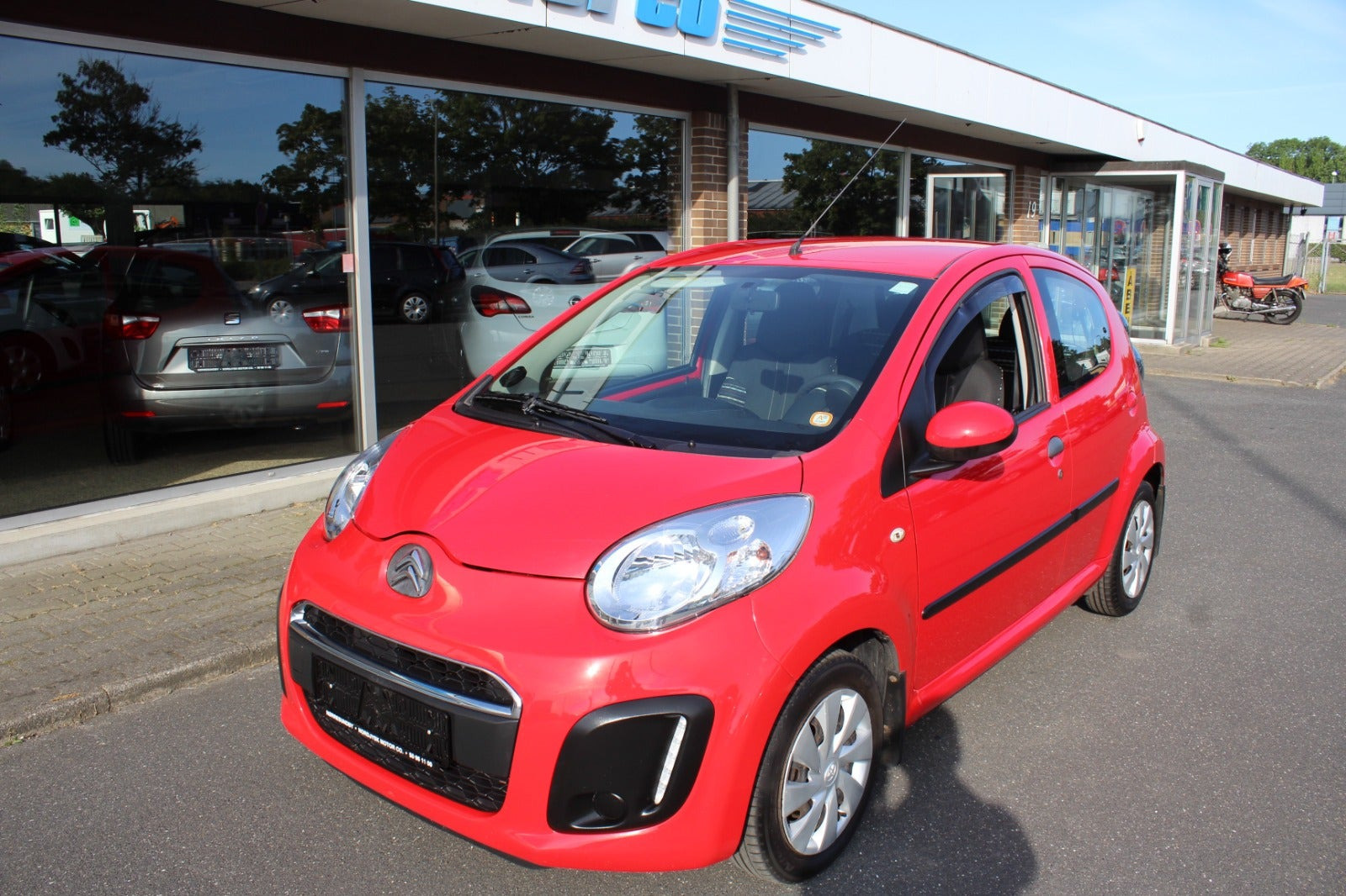 Rød Citroën C1 fra 2013