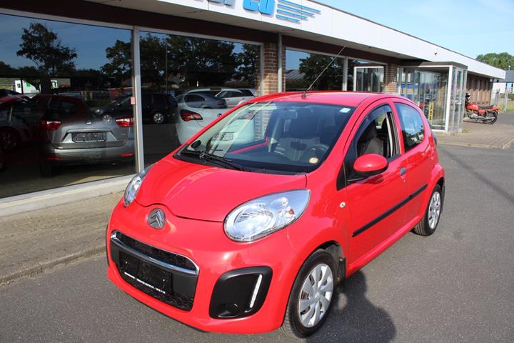 Rød Citroën C1 fra 2013