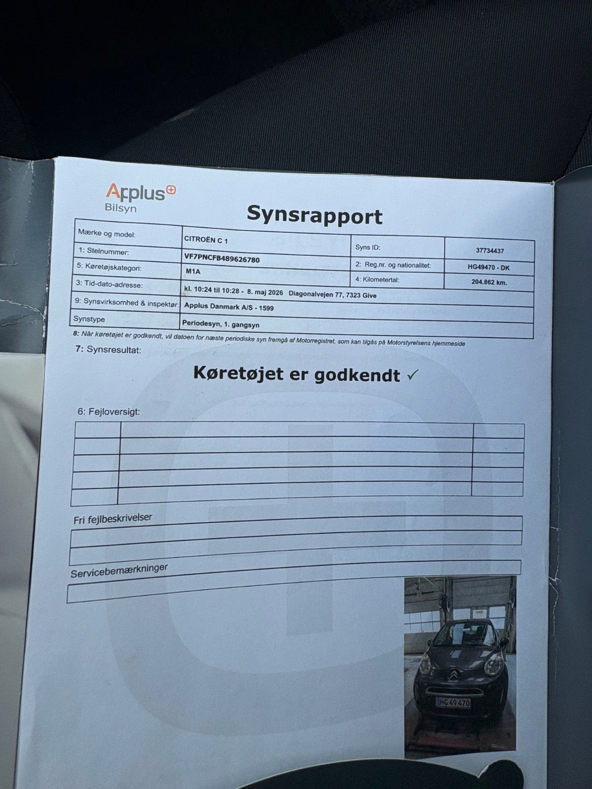 undefined Citroën C1 fra 2012