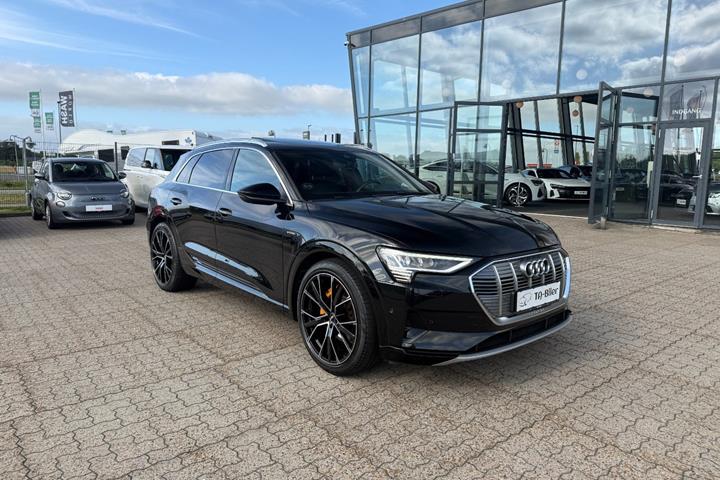 Sort Audi e-tron fra 2020