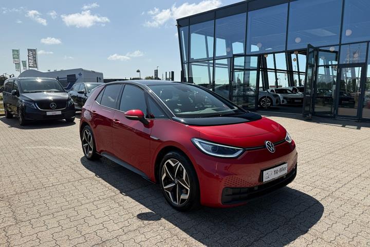 Rød VW ID.3 fra 2023