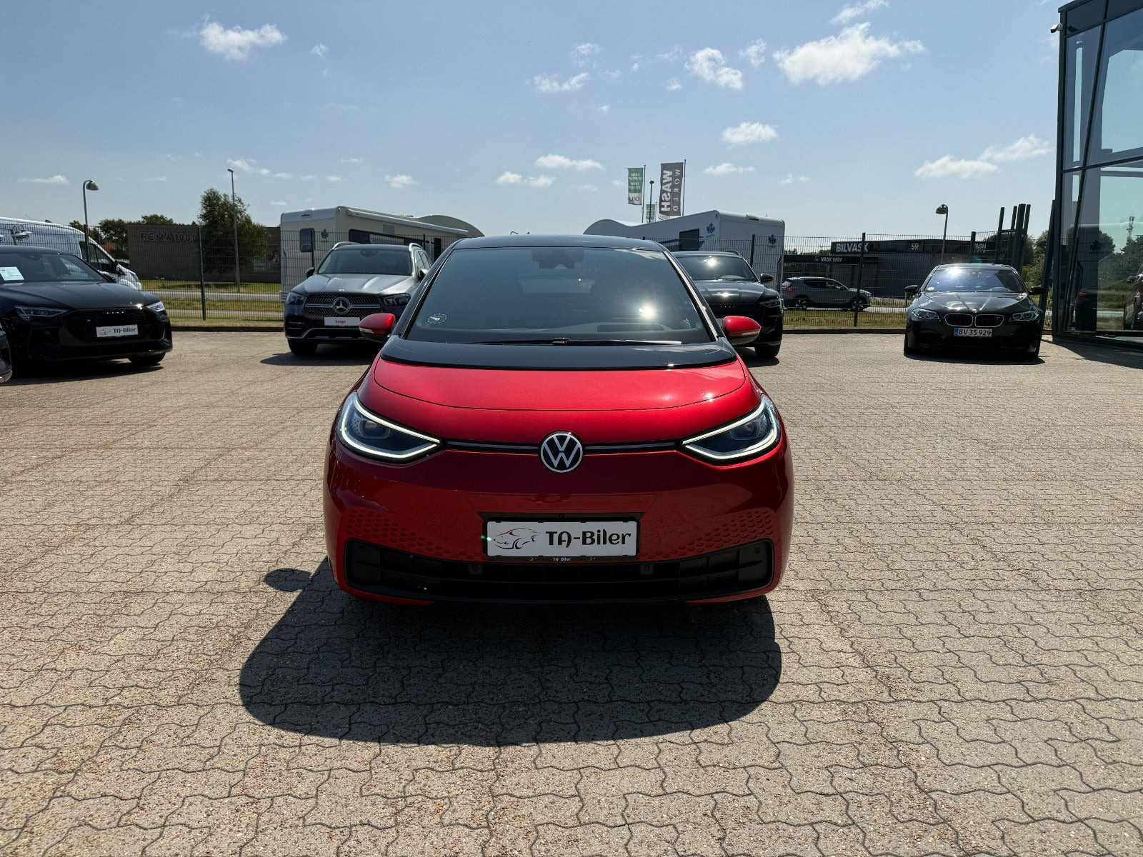 Rød VW ID.3 fra 2023