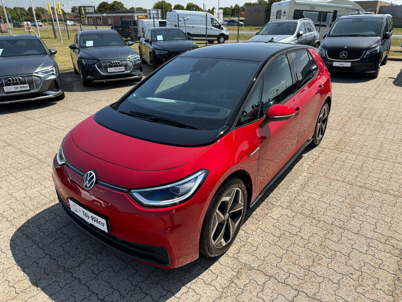 Rød VW ID.3 fra 2023