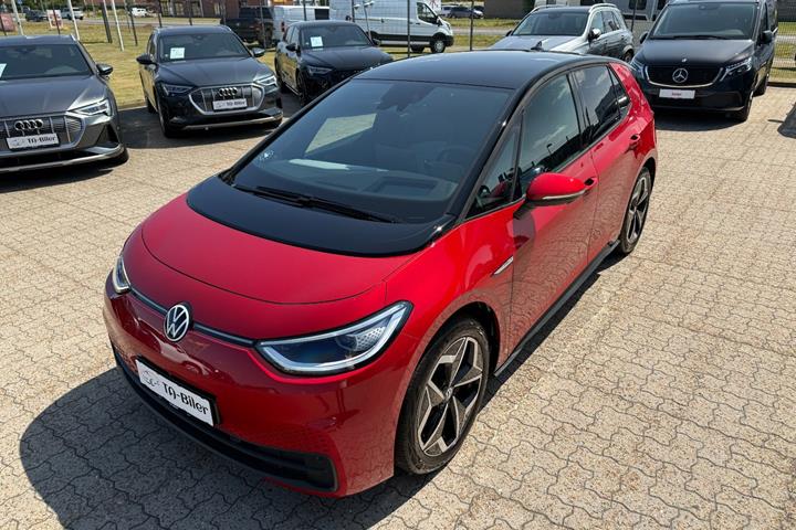 Rød VW ID.3 fra 2023