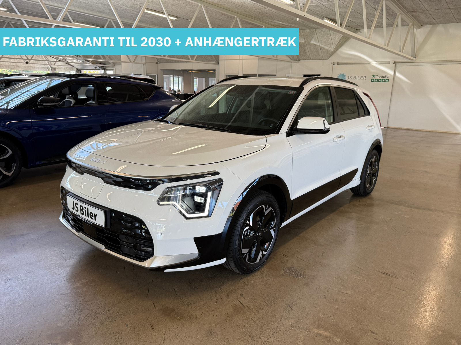 Hvid Kia Niro fra 2023