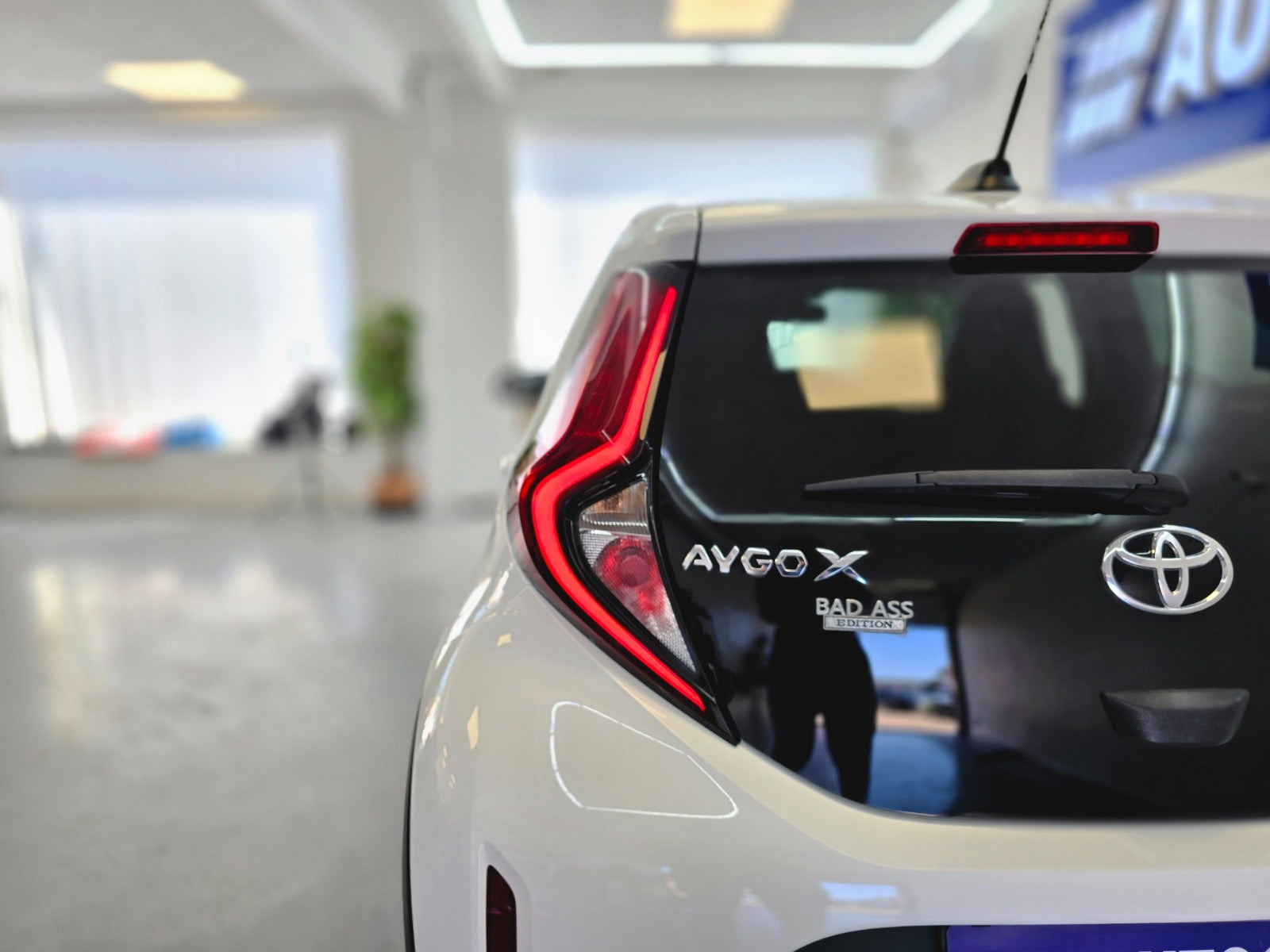 Hvid Toyota Aygo X fra 2023