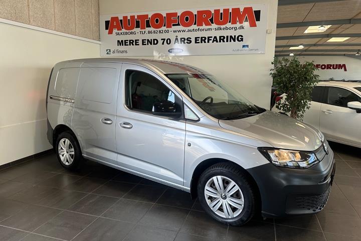 Sølv VW Caddy fra 2022