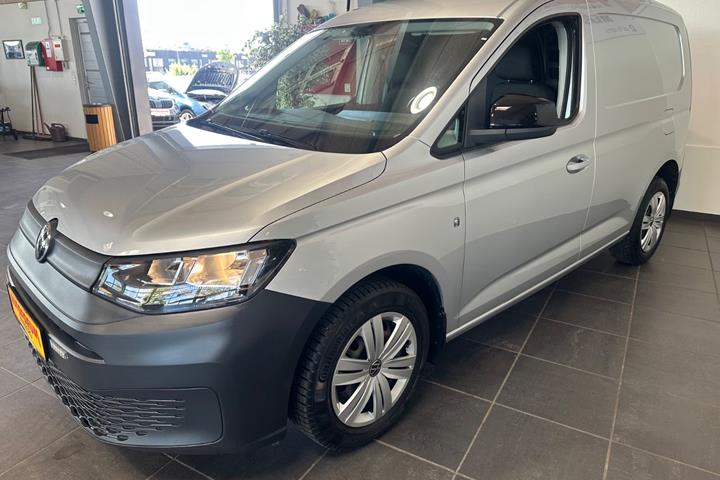 Sølv VW Caddy fra 2022