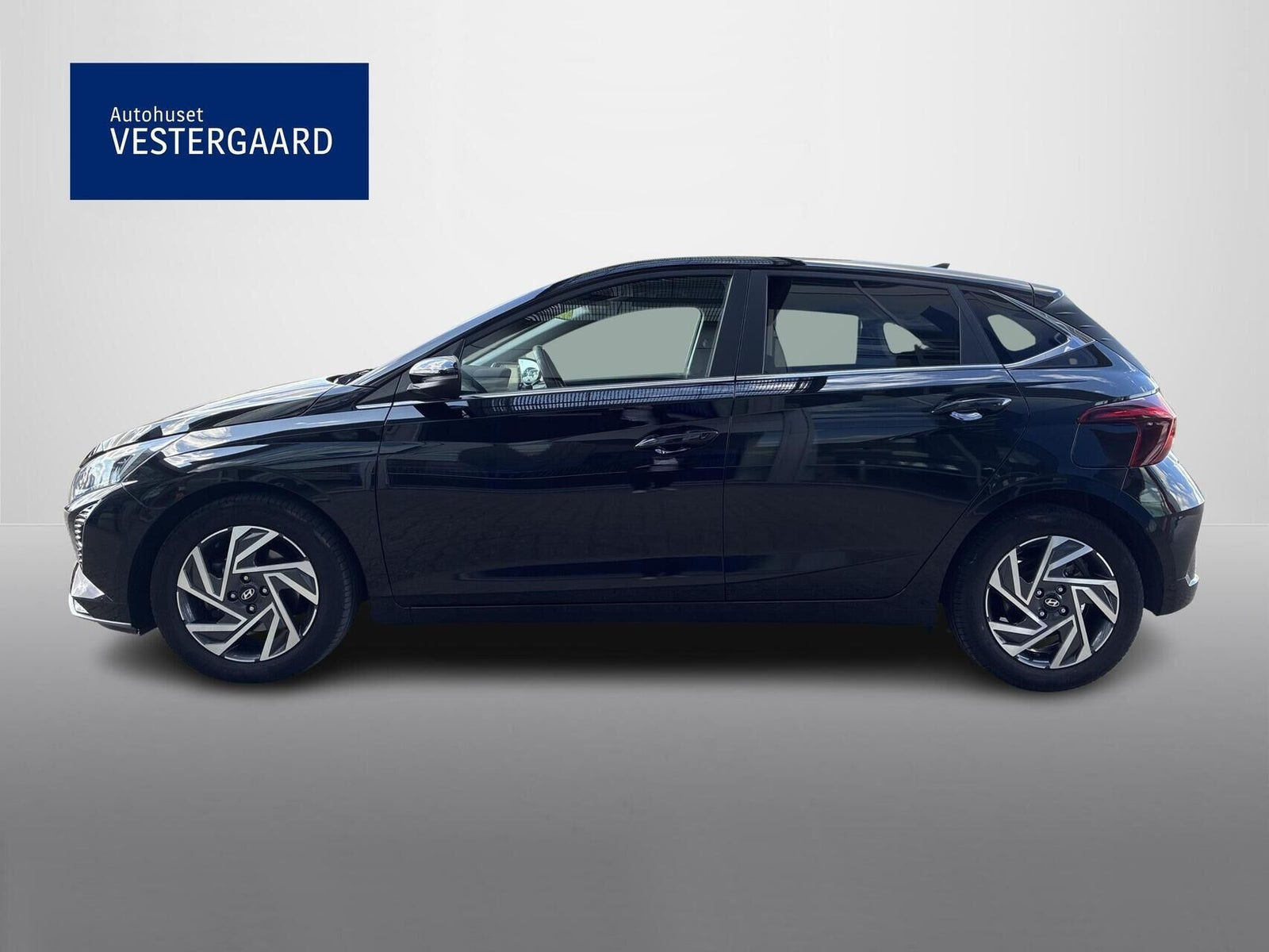 Sort Hyundai i20 fra 2024