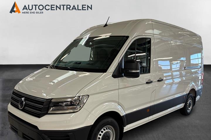 Hvid VW Crafter 35 fra 2026