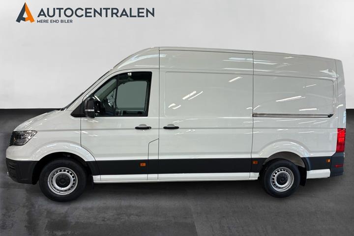 Hvid VW Crafter 35 fra 2026