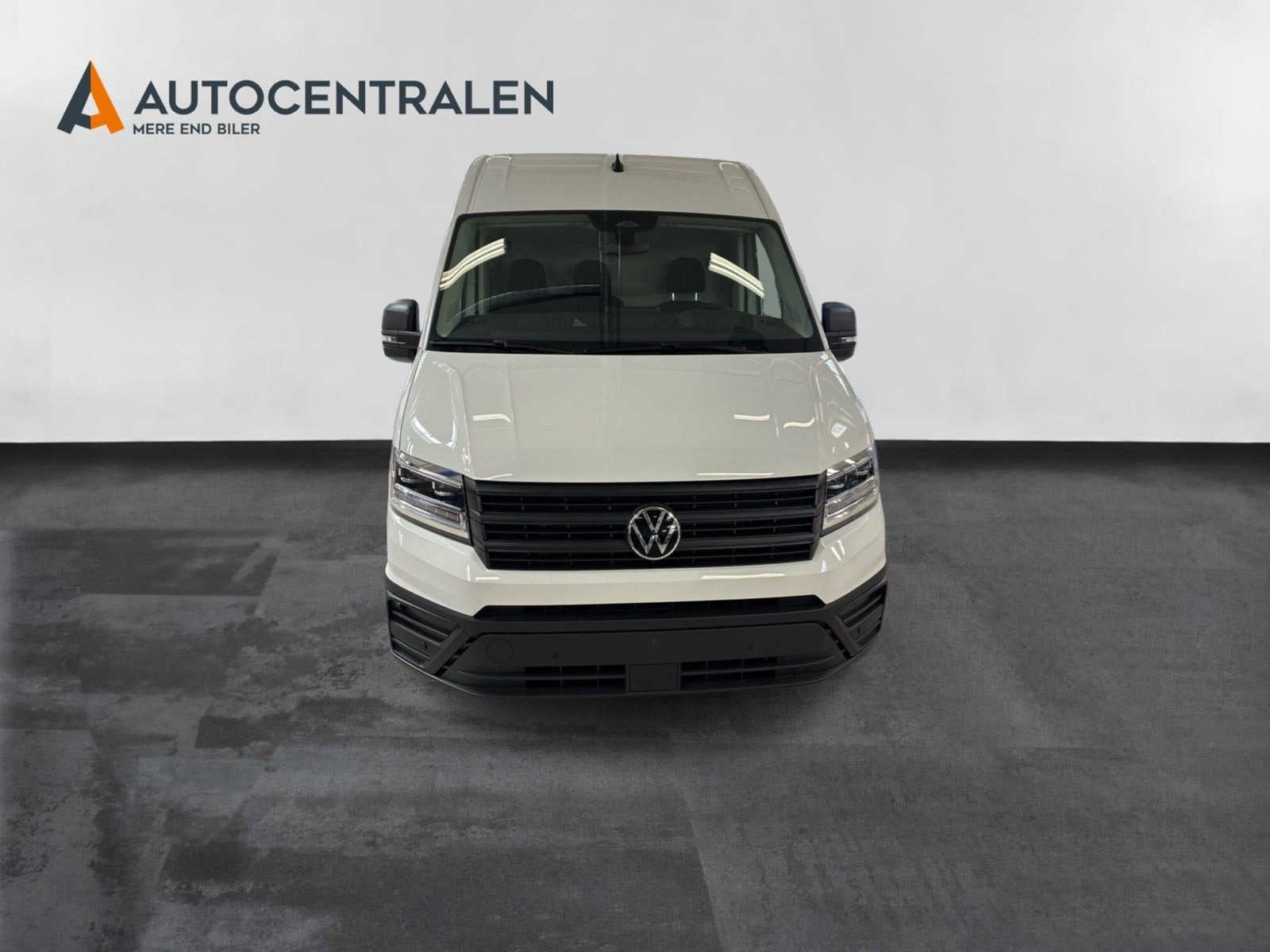 Hvid VW Crafter 35 fra 2026