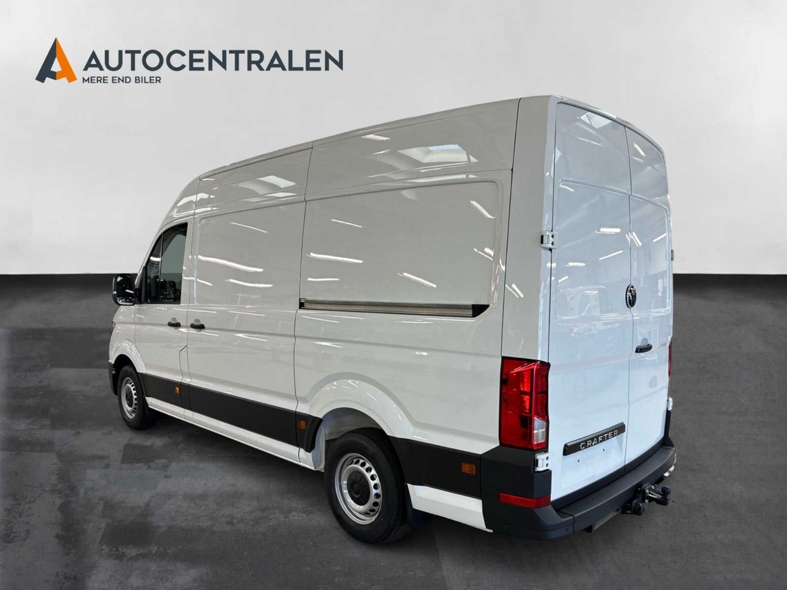 Hvid VW Crafter 35 fra 2026