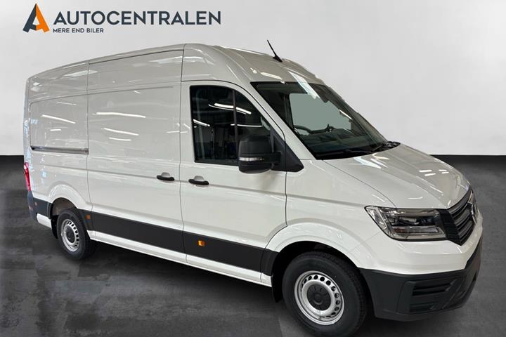 Hvid VW Crafter 35 fra 2026
