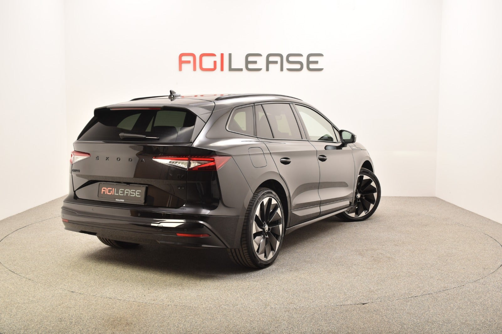 Sort Skoda Enyaq fra 2021