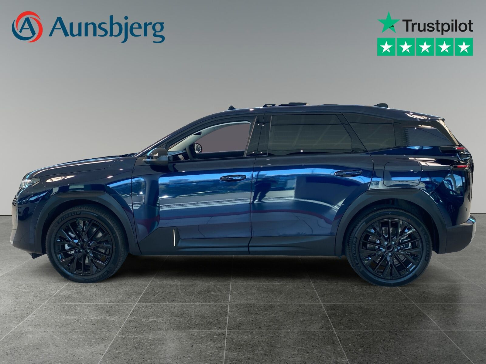 Blå Citroën ë-C5 Aircross fra 2026