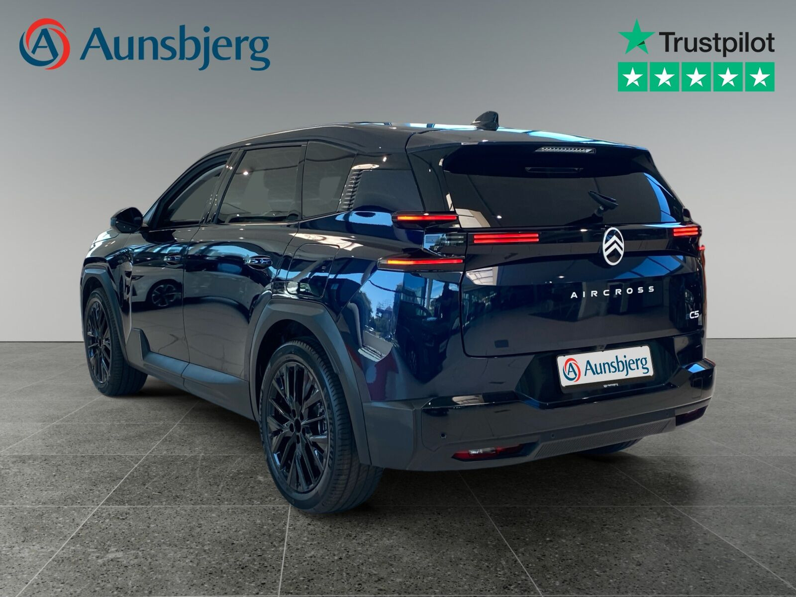 Blå Citroën ë-C5 Aircross fra 2026