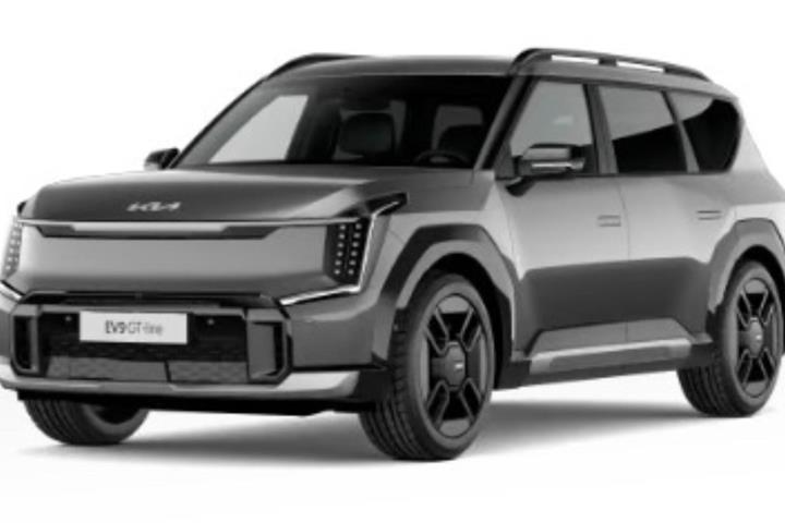 Grå Kia EV9 fra 2024