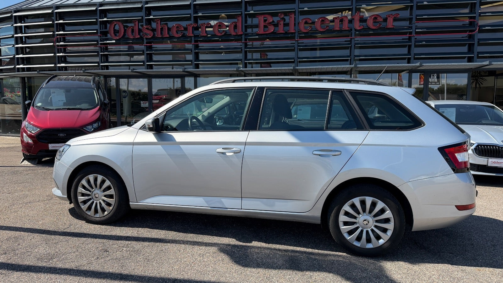 Sølv Skoda Fabia fra 2021