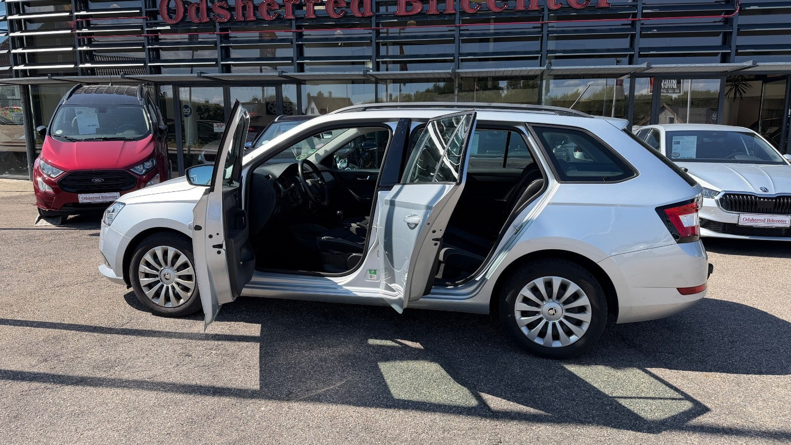 Sølv Skoda Fabia fra 2021