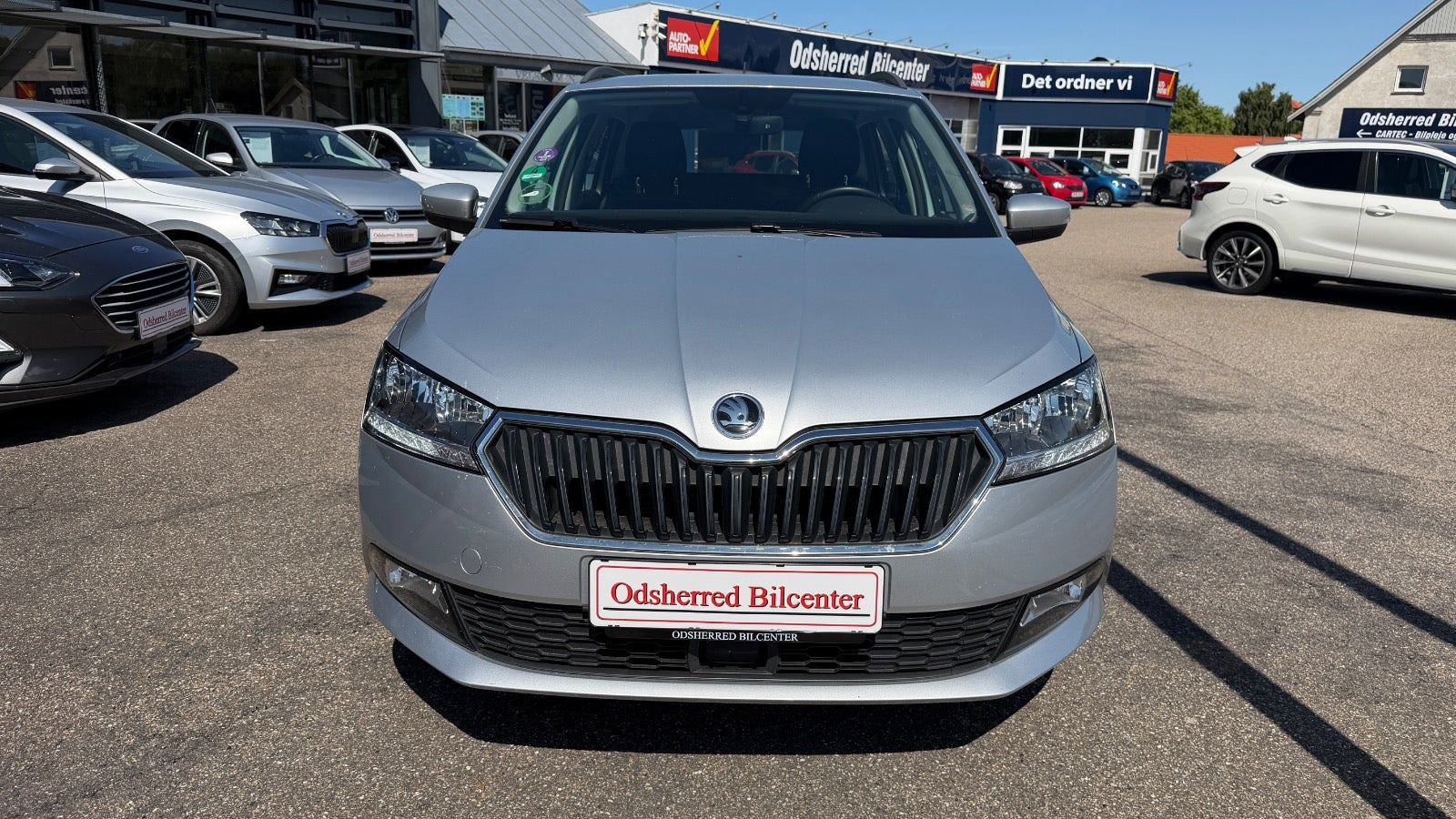 Sølv Skoda Fabia fra 2021