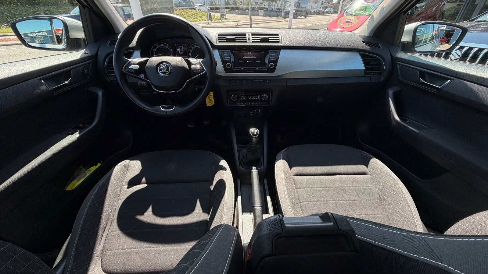 Sølv Skoda Fabia fra 2021