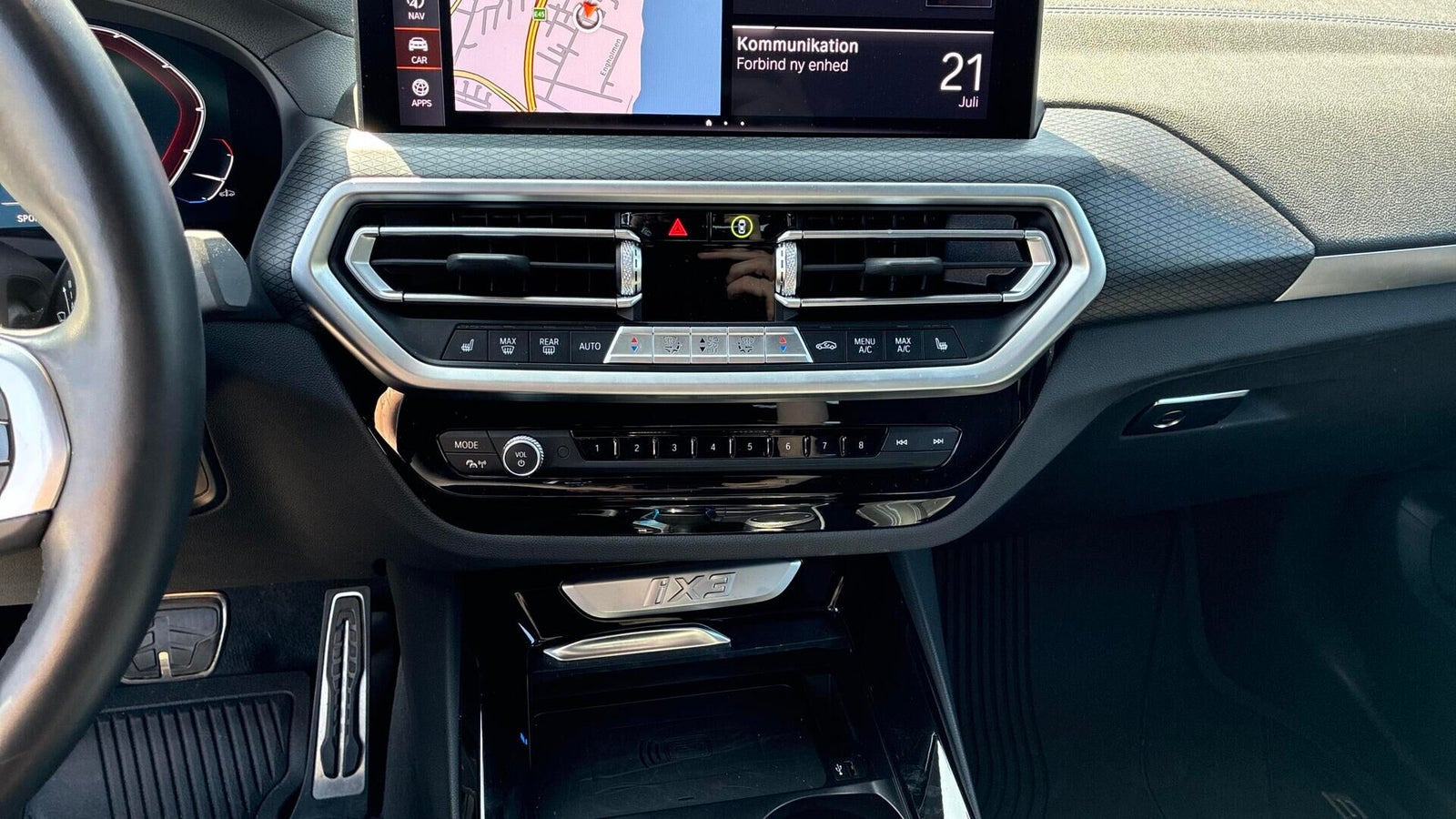 Sort BMW iX3 fra 2022