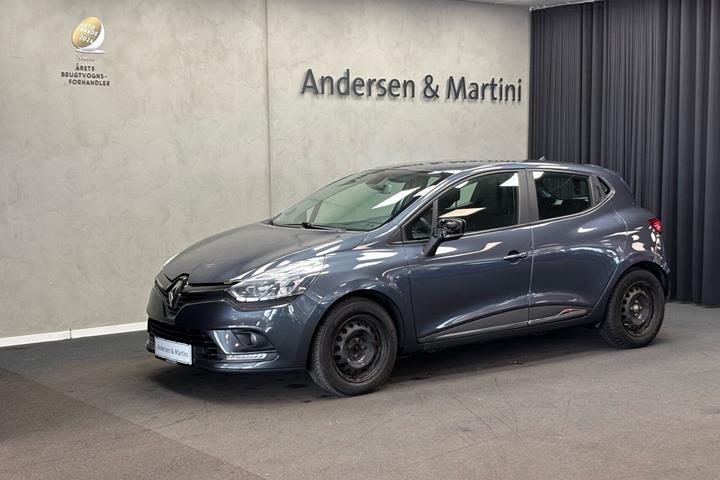 Grå Renault Clio fra 2017