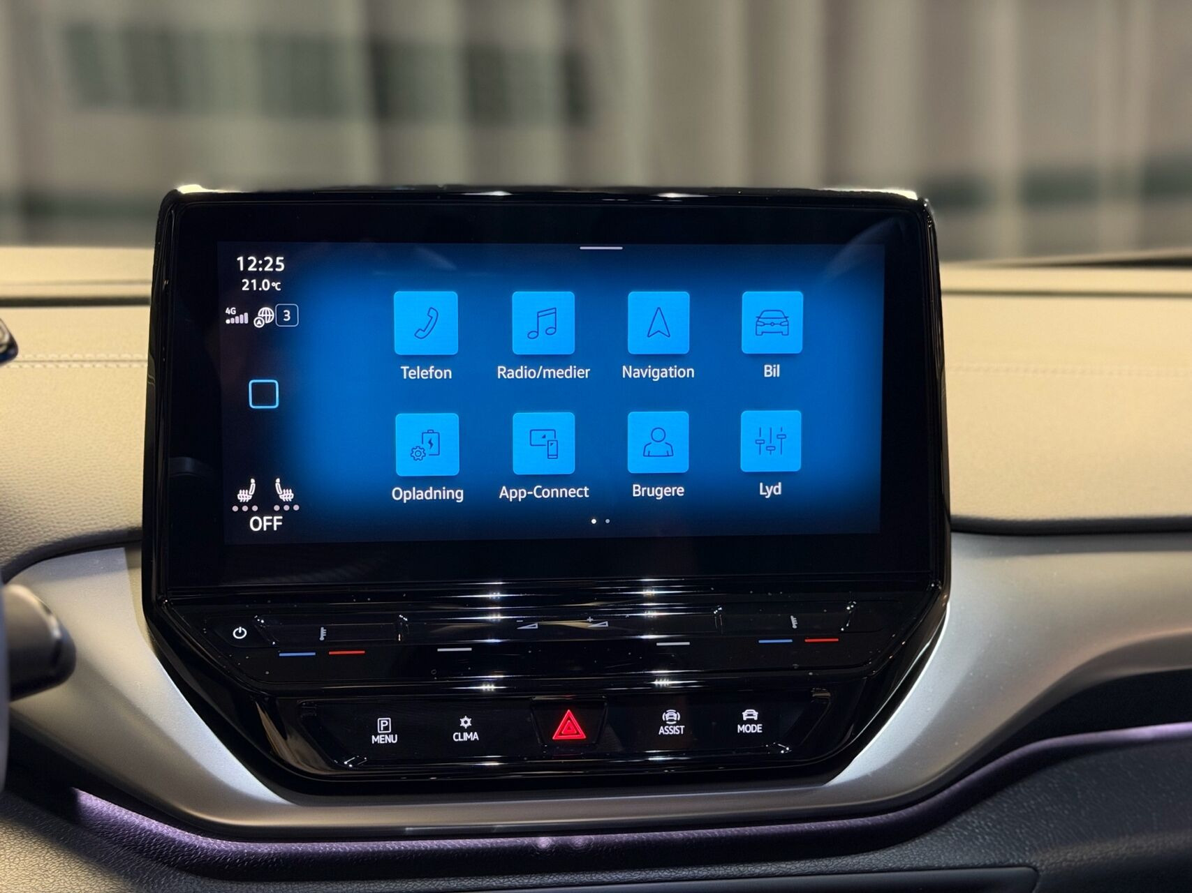 Grå VW ID.4 fra 2023