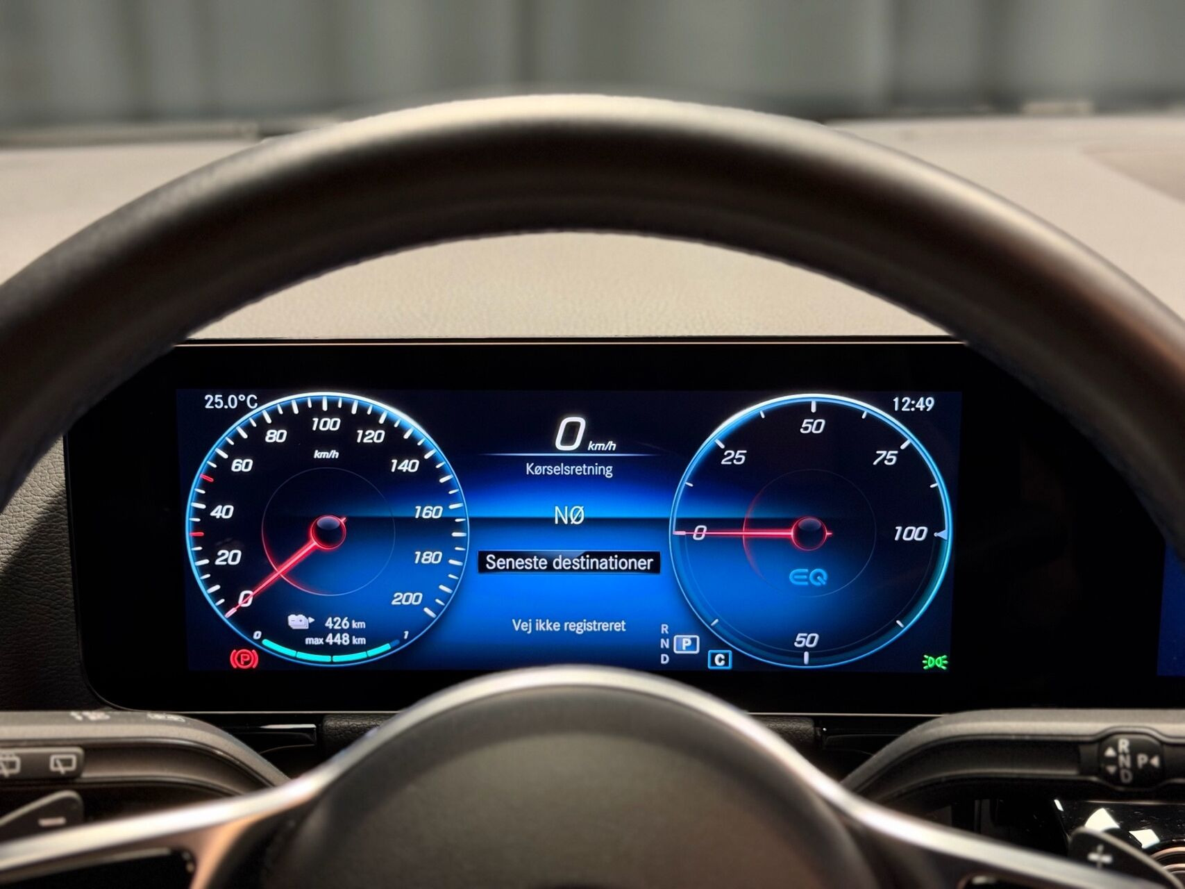 Sort Mercedes EQA 250 fra 2022