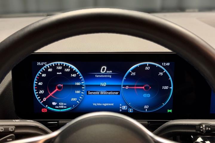 Sort Mercedes EQA 250 fra 2022