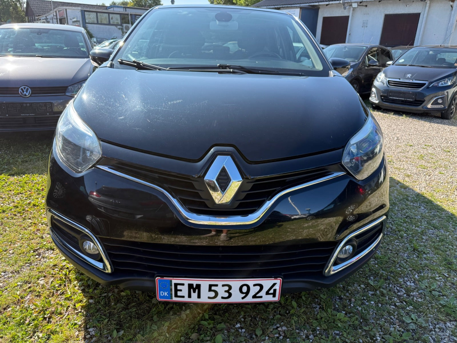 Sort Renault Captur fra 2014