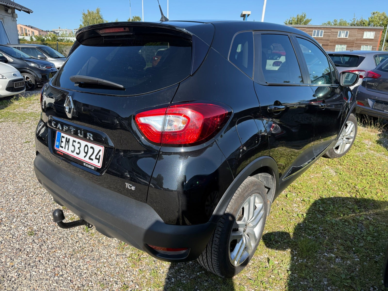 Sort Renault Captur fra 2014