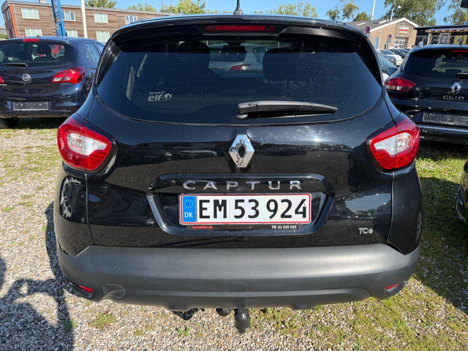 Sort Renault Captur fra 2014