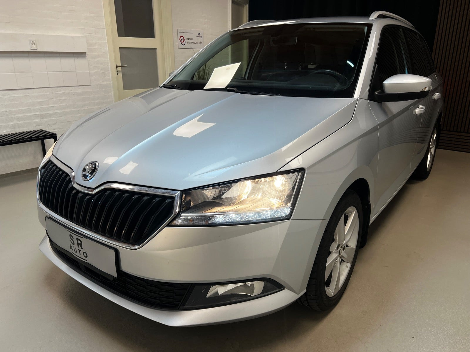 Sølv Skoda Fabia fra 2020