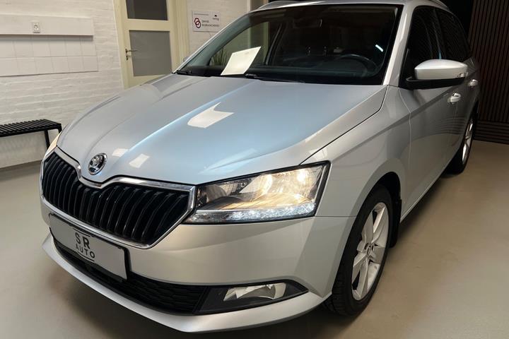 Sølv Skoda Fabia fra 2020