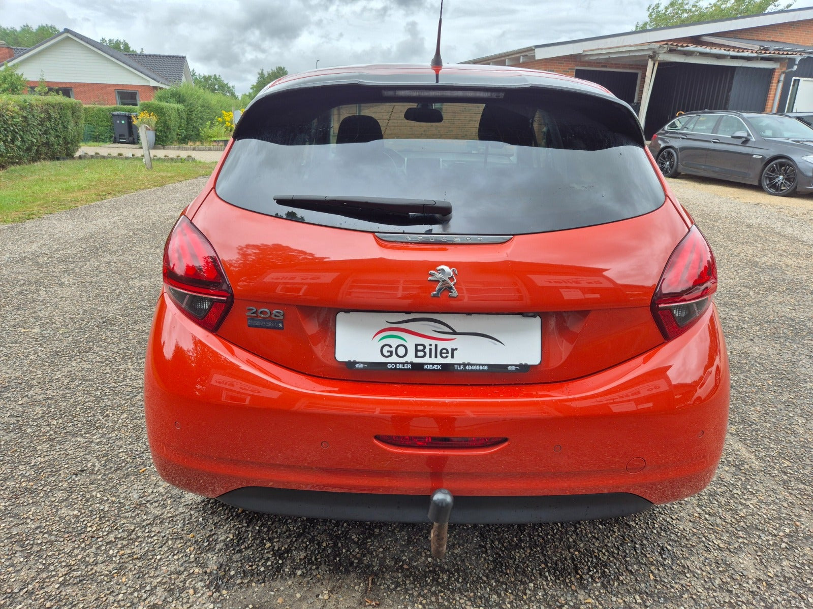 Grøn Peugeot 208 fra 2018