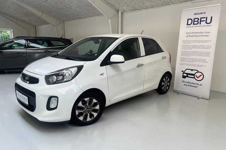 Hvid Kia Picanto fra 2016