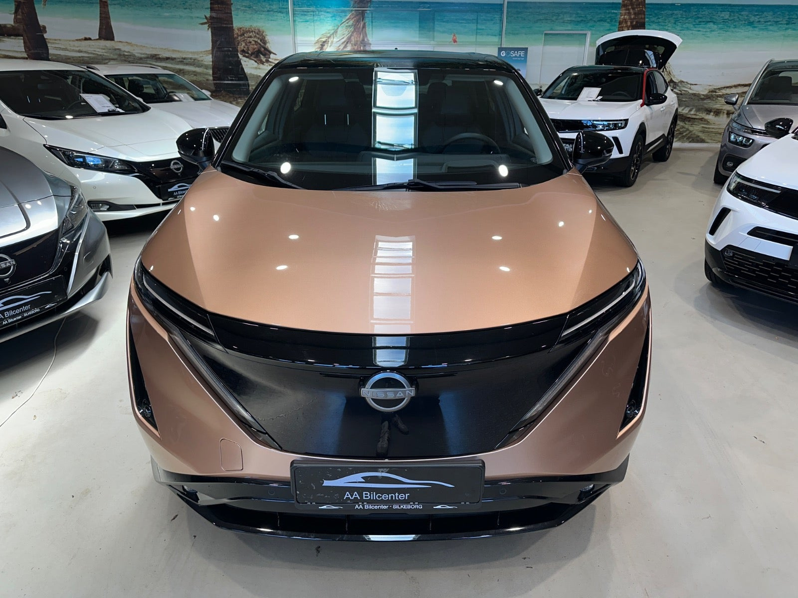 Bronze Nissan Ariya fra 2024