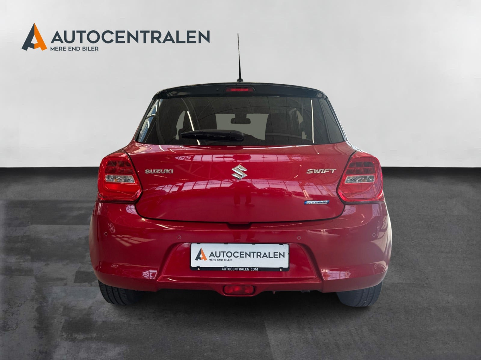 Rød Suzuki Swift fra 2020