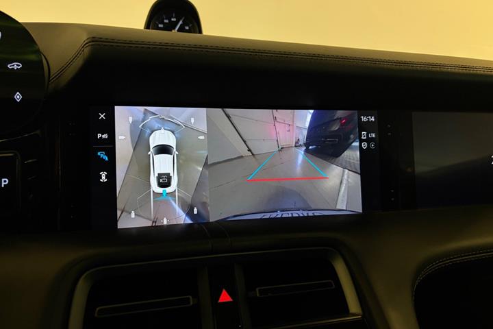 Grå Porsche Taycan 4S fra 2020