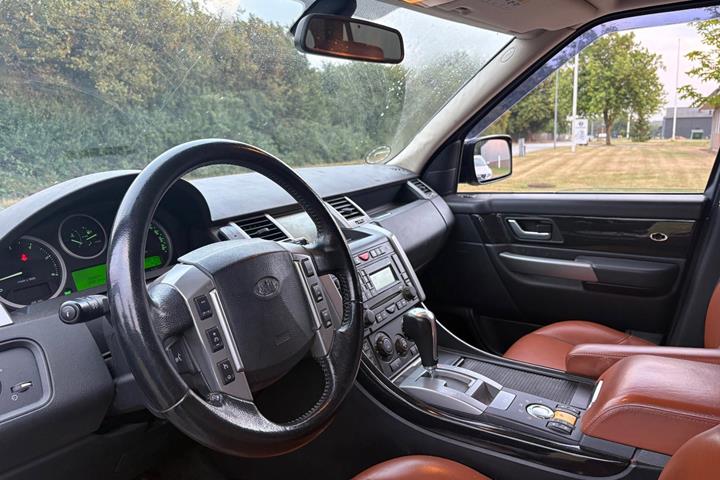 Hvid Land Rover Range Rover sport fra 2008