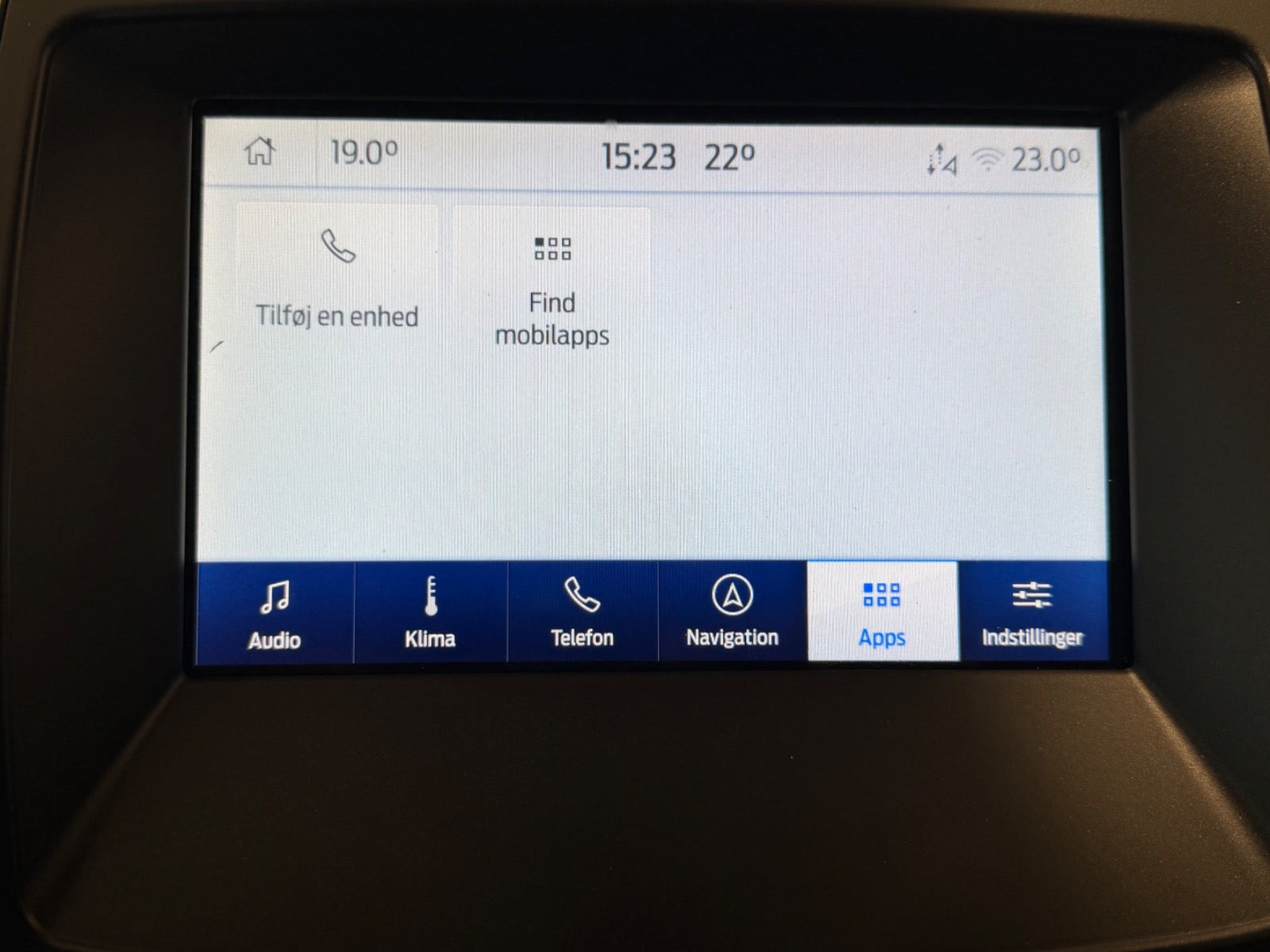 Hvid Ford S-MAX fra 2021