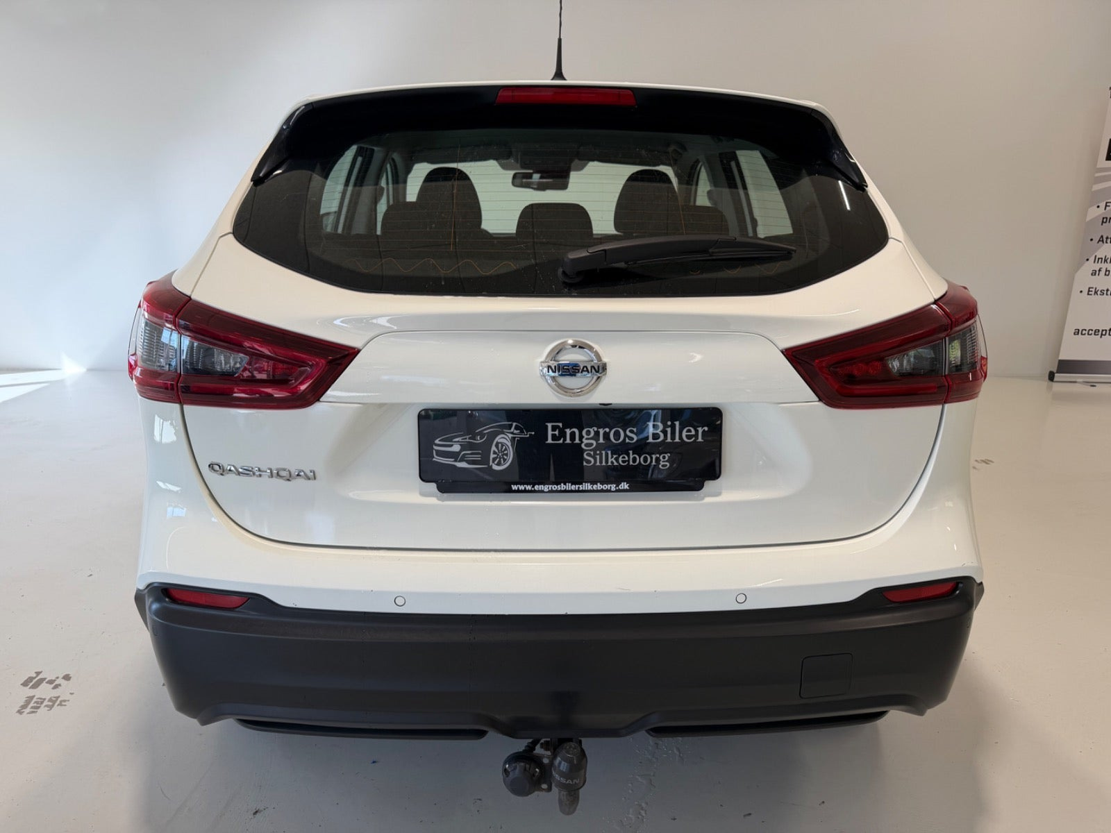 Hvid Nissan Qashqai fra 2020