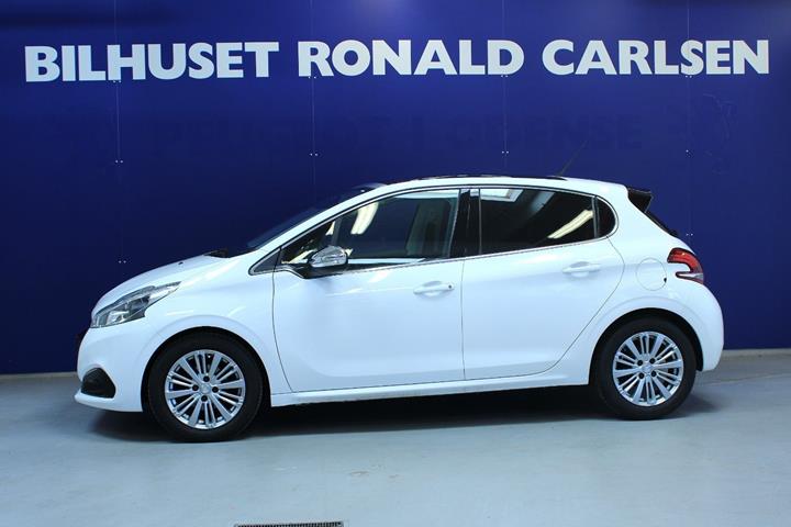 Hvid Peugeot 208 fra 2019