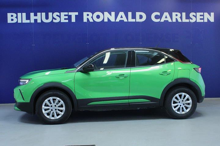 Grøn Opel Mokka-e fra 2024