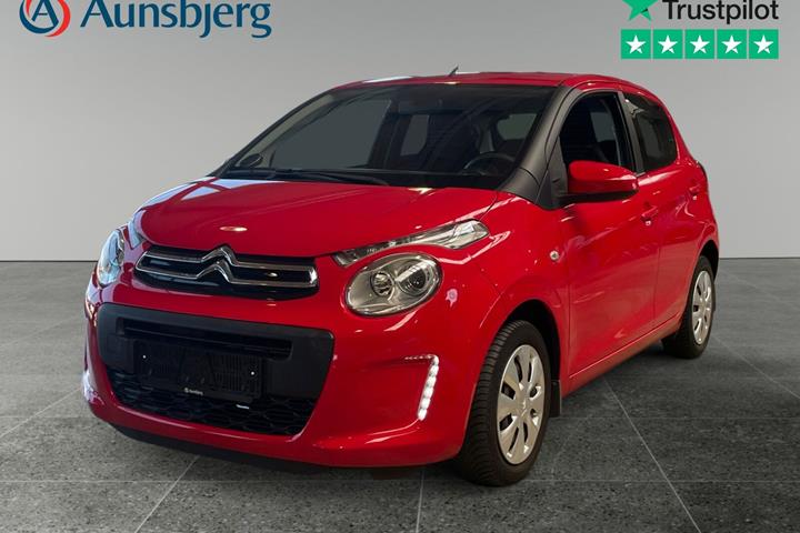 Rød Citroën C1 fra 2019