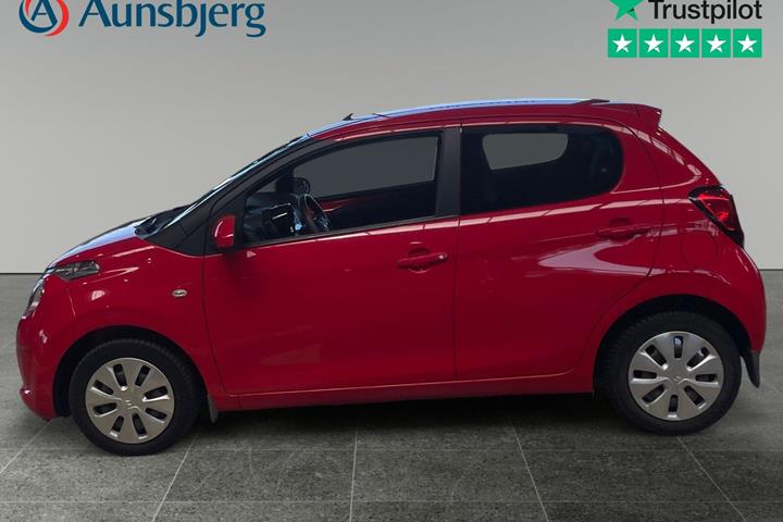 Rød Citroën C1 fra 2019