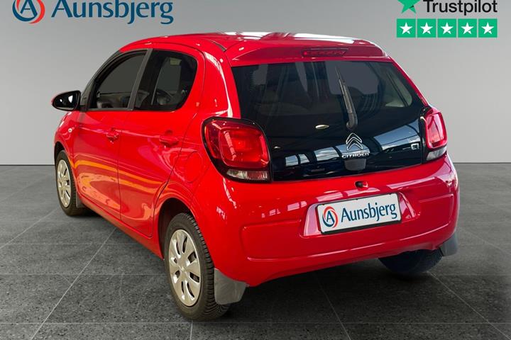 Rød Citroën C1 fra 2019