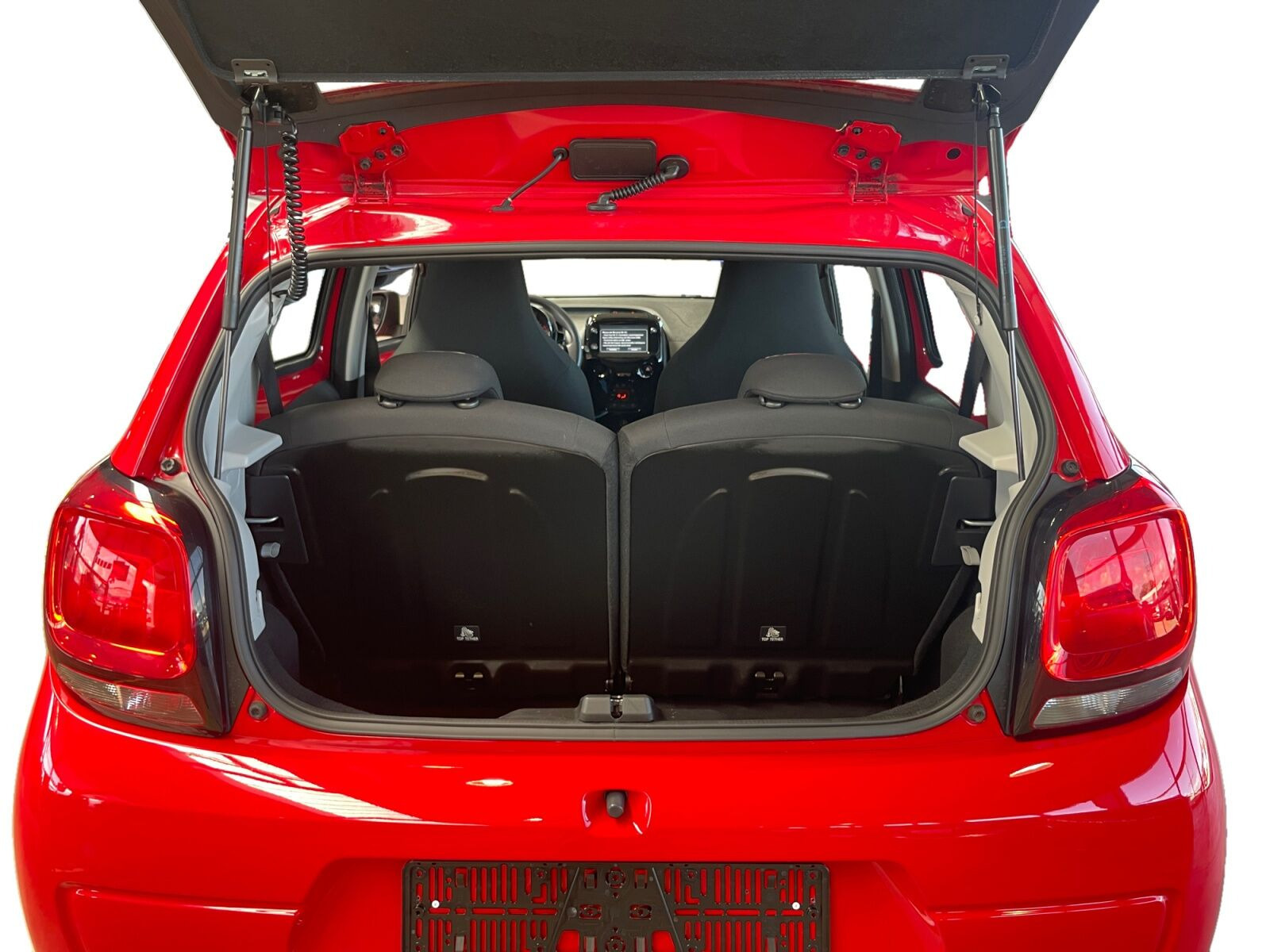 Rød Citroën C1 fra 2019